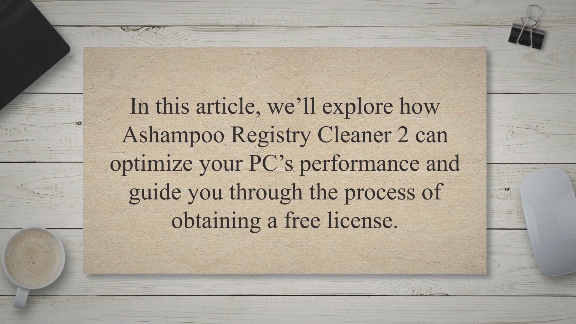 'Video thumbnail for Get Ashampoo Registry Cleaner 2 Free License in Giveaway: Optimize Your PC’s Performance'