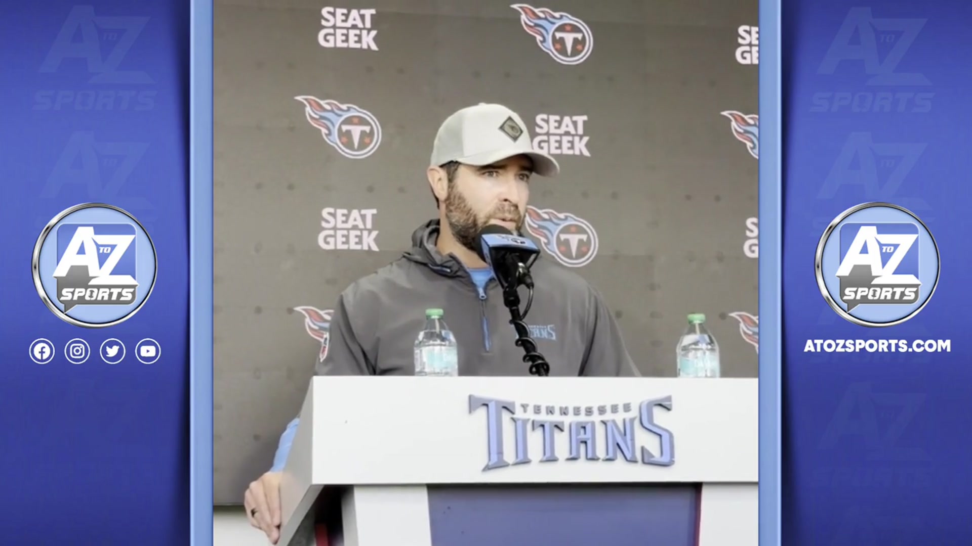 'Video thumbnail for Titans HC Brian Callahan: OTA Presser Full Highlights'