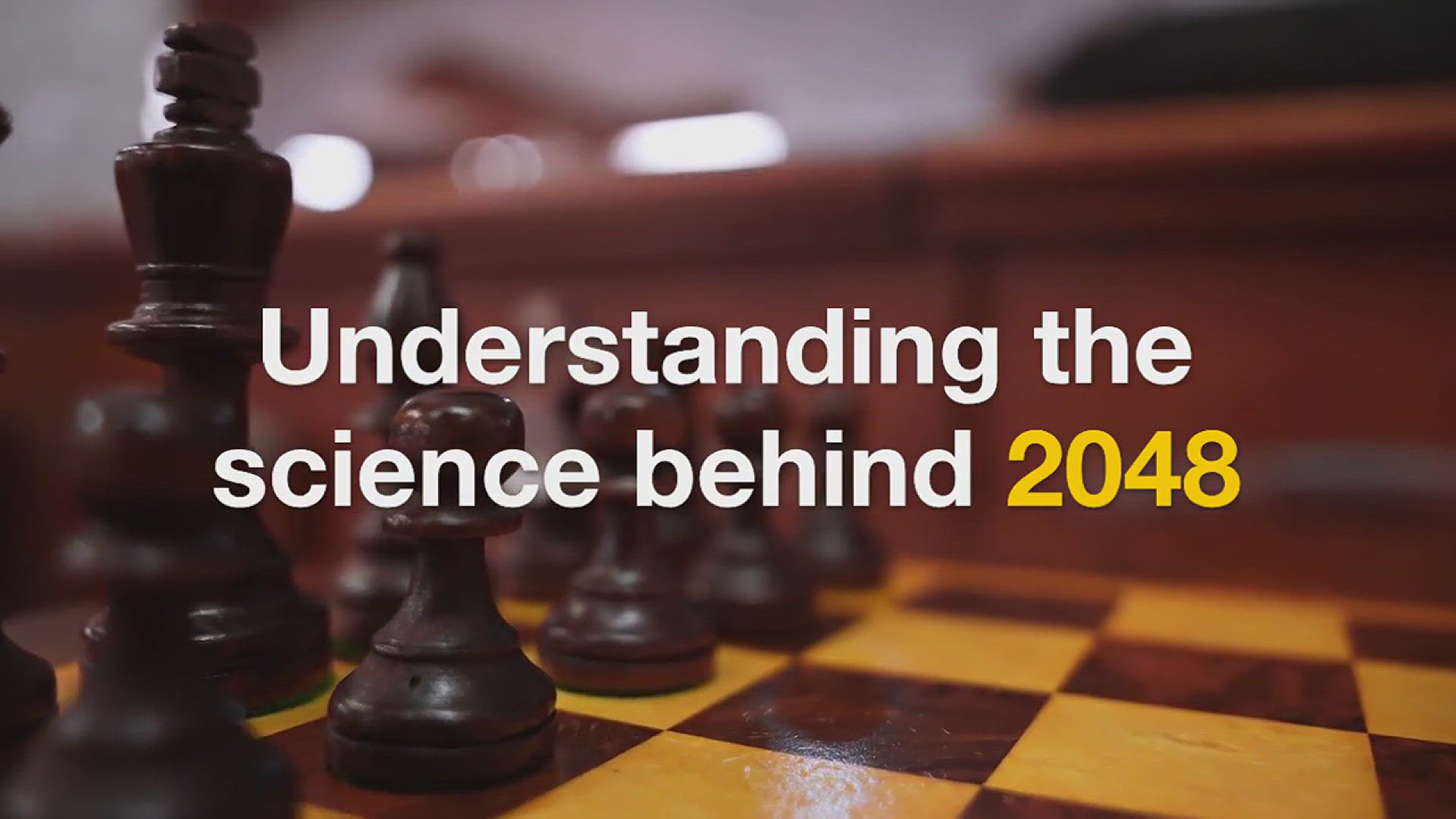 'Video thumbnail for The Science of 2048: Patterns, Strategy, and Victory'