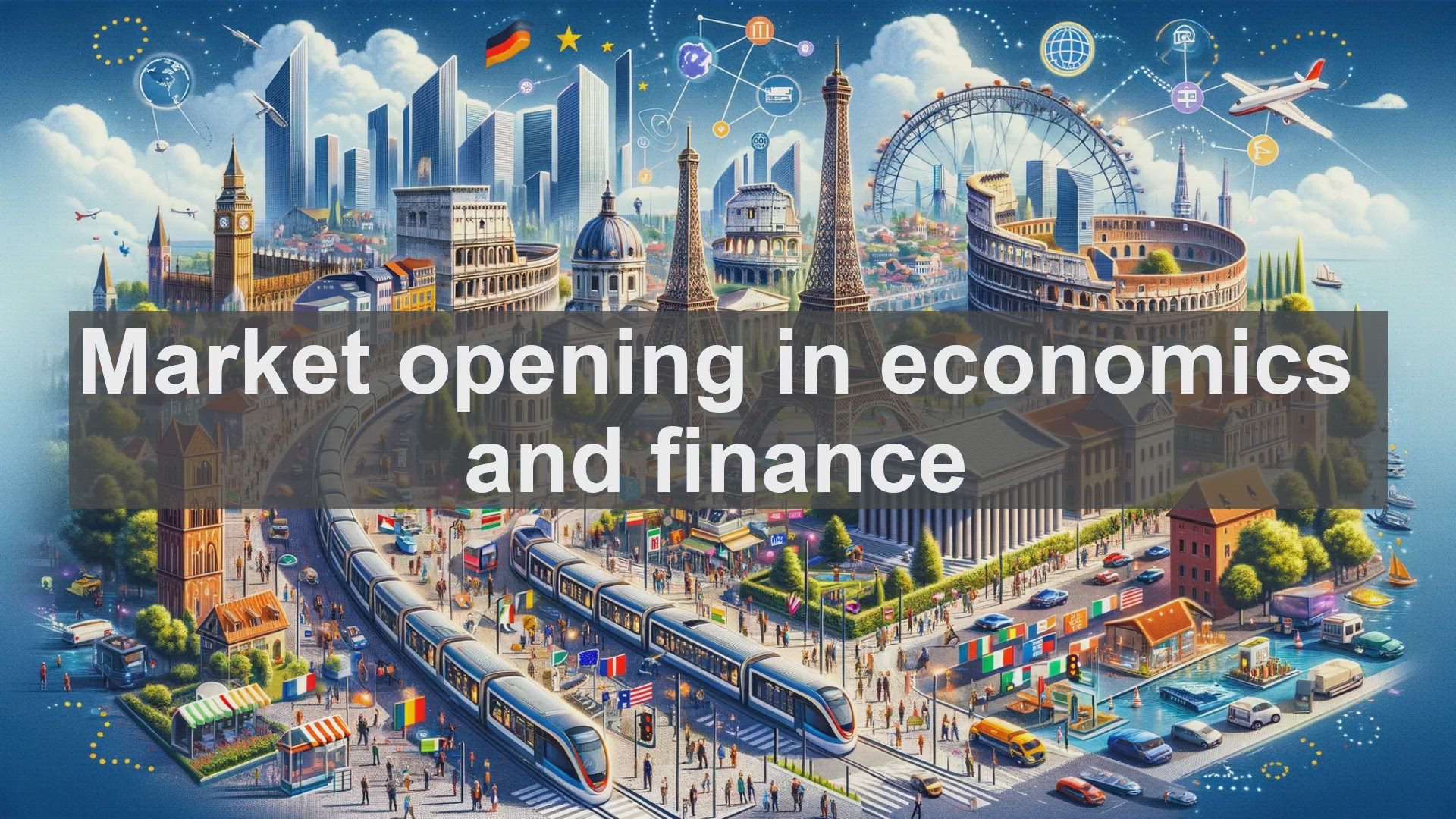 'Video thumbnail for Market opening in economics and finance'