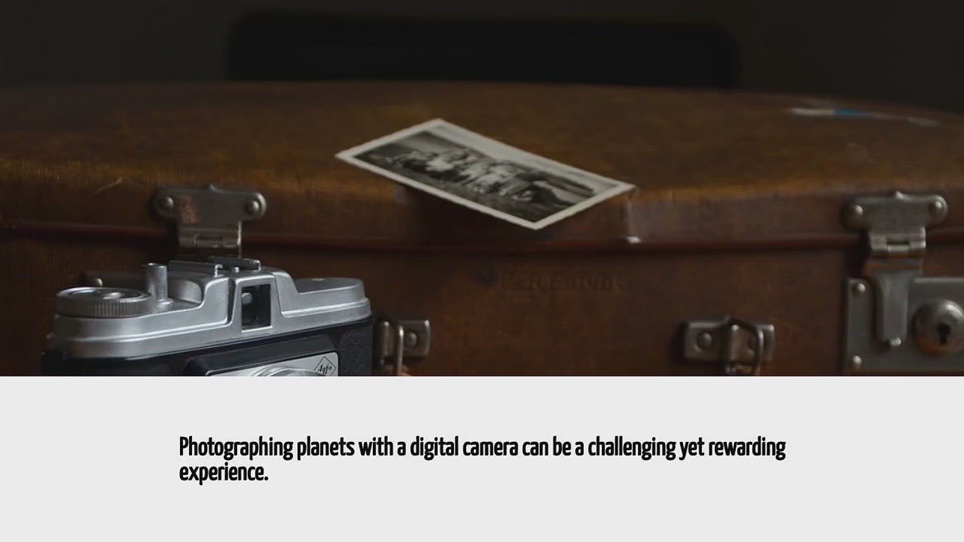 Video thumbnail for How To Photograph Planets With Your Digital Camera