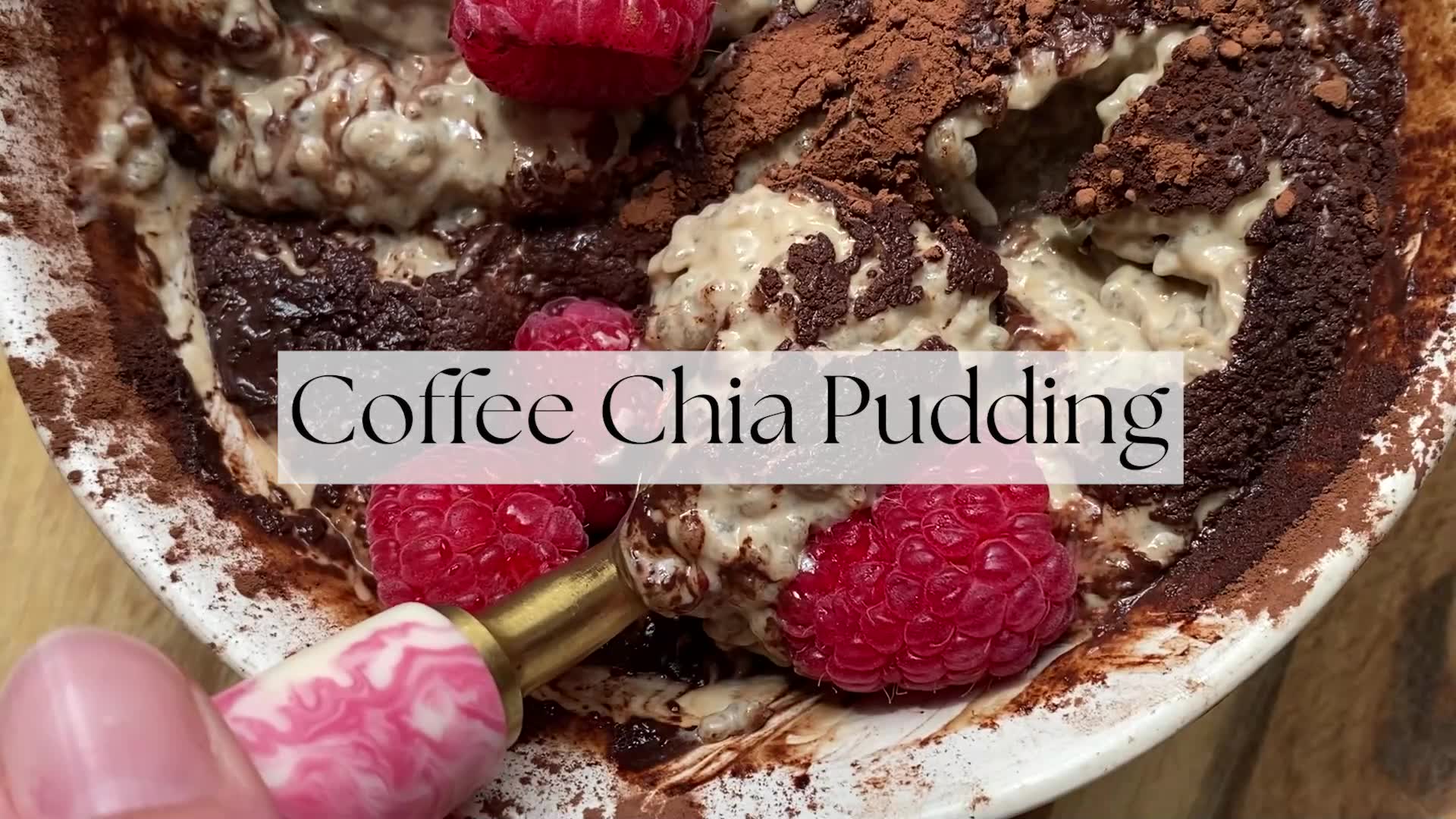 'Video thumbnail for Coffee Chia Pudding'