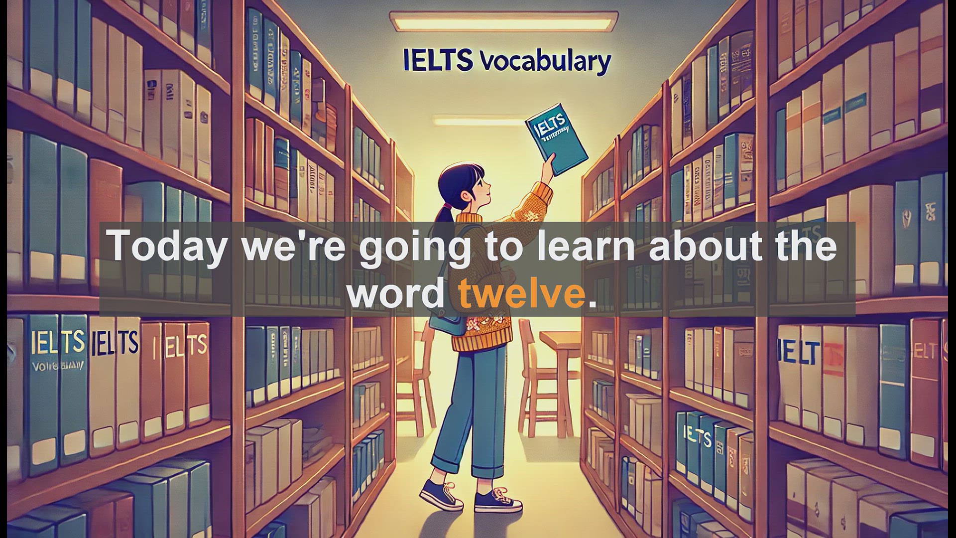 'Video thumbnail for 2500 Must Know IELTS 5.5 Vocabulary - Understanding the Number Twelve: Essential IELTS Vocabulary'