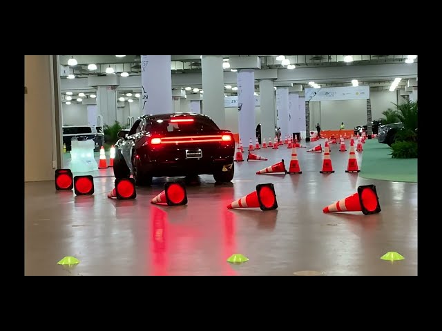 'Video thumbnail for Dodge Charger EV drive at the 2025 New York Auto Show: Inside and Out'