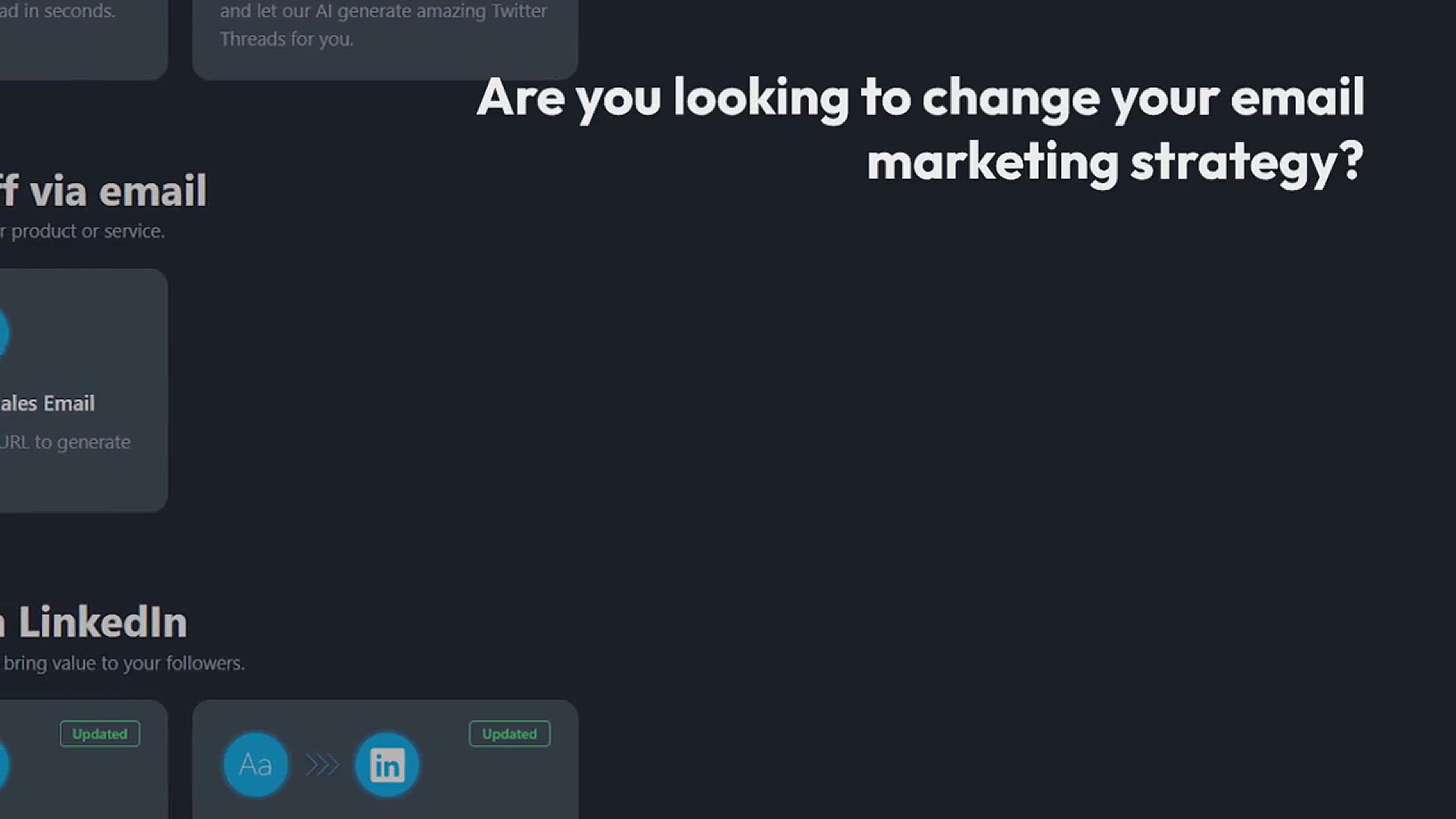 'Video thumbnail for Meet Tugan.ai: An AI Tool That Converts Sales Page to Email Content'