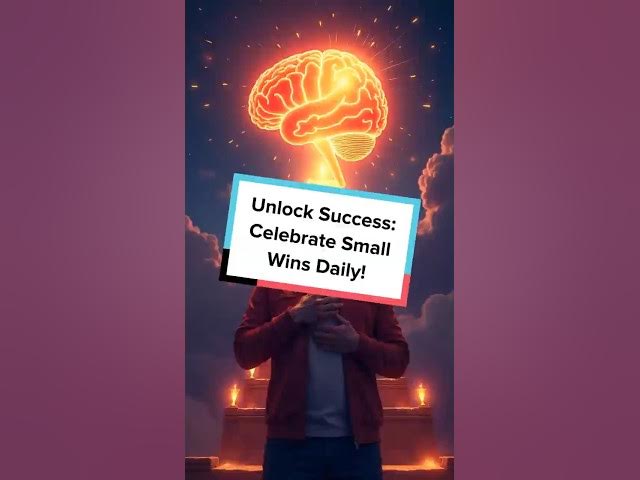 Video thumbnail for Unlock Success: Celebrate Small Wins Daily!