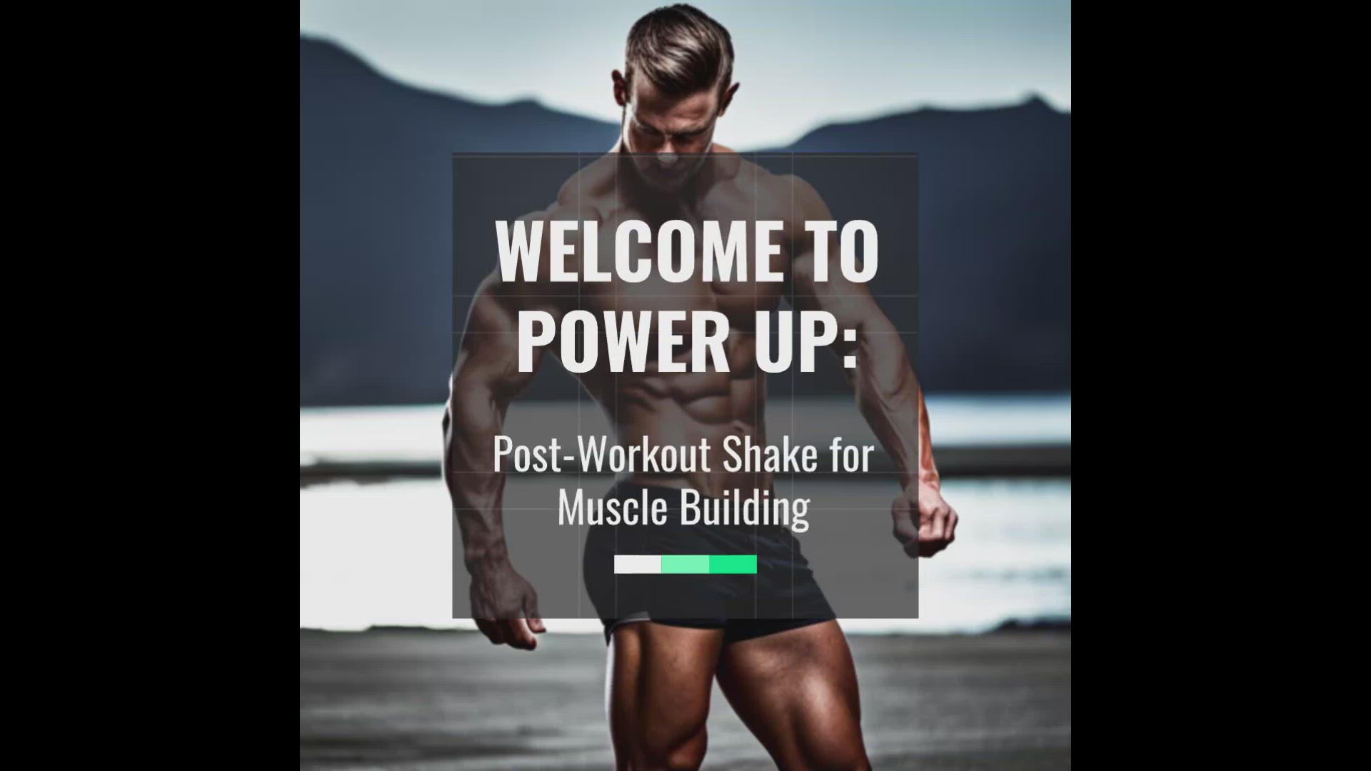 'Video thumbnail for Post-Workout Shake for Muscle Building 💪'