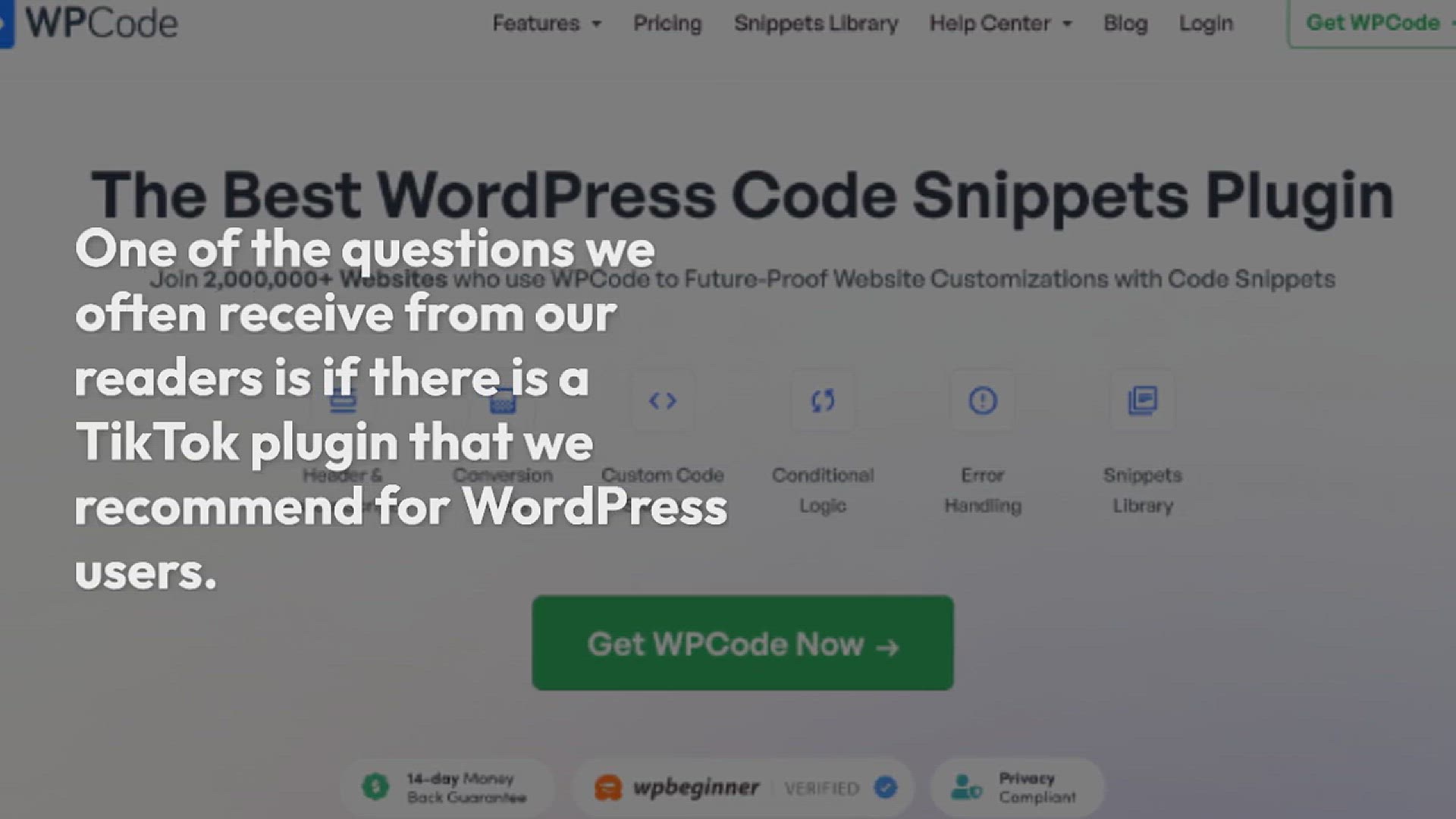 'Video thumbnail for 8 Best TikTok Plugins for WordPress (Expert Pick in 2024)'