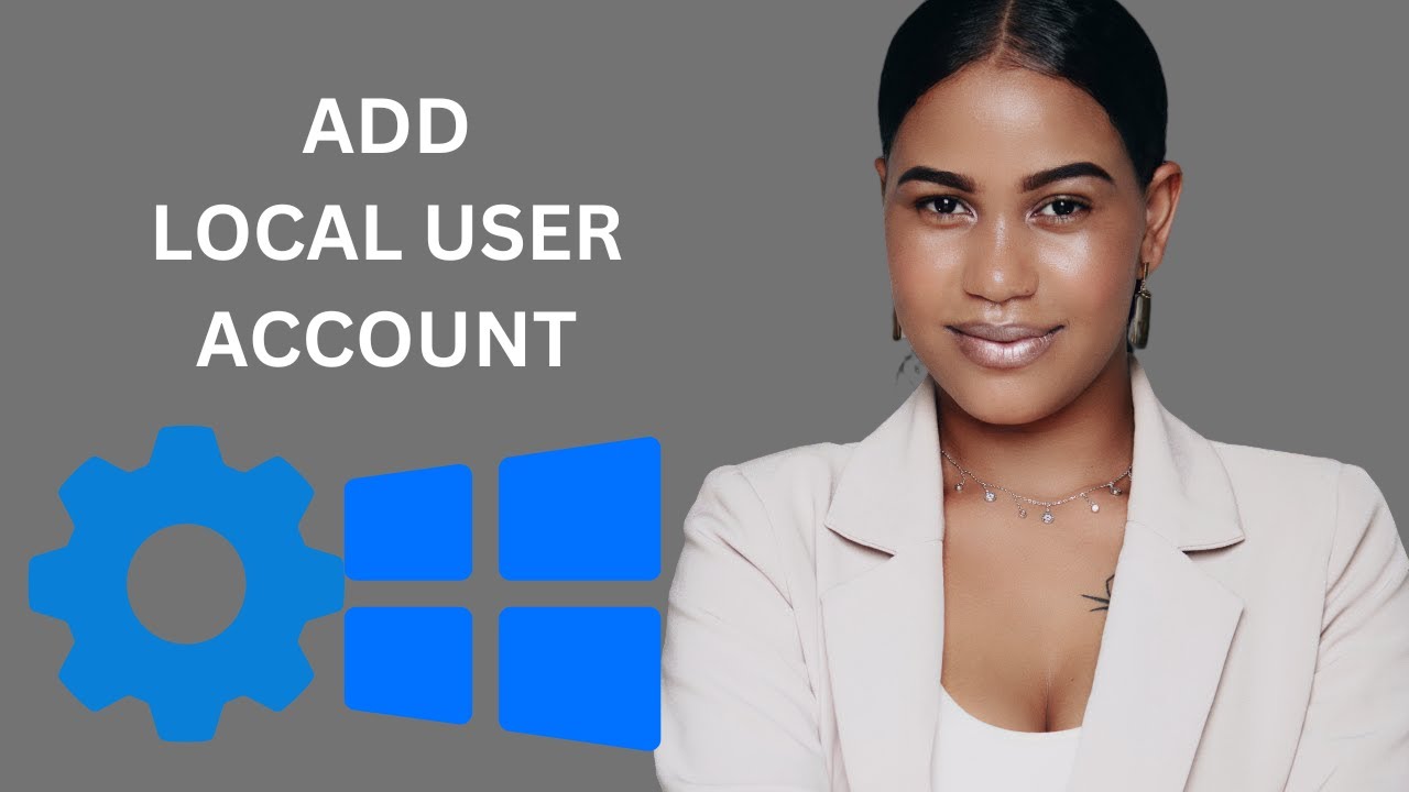 'Video thumbnail for How to Add a Local User Account in Windows 10 Settings | GearUpWindows Tutorial'
