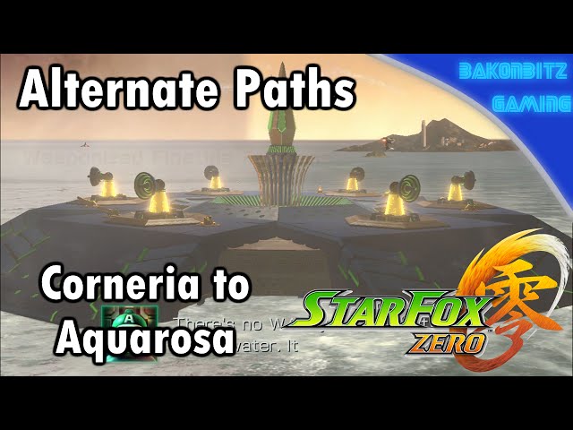 Video thumbnail for [Walkthru] Star Fox Zero | Alternate Paths: Aquarosa