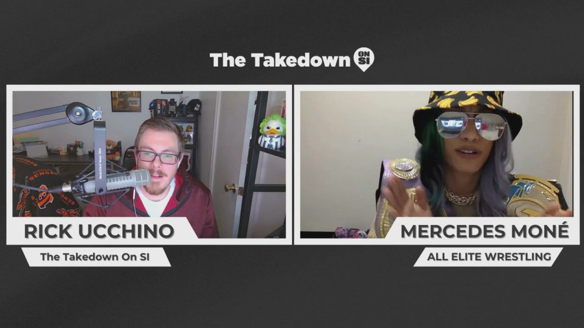 Video thumbnail for Exclusive: Mercedes Moné Recalls 1st Match As She Nears Her 1000th