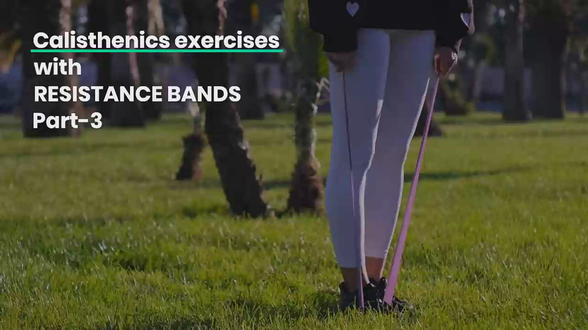 'Video thumbnail for Calisthenics exercises with resistance bands | Part 3'