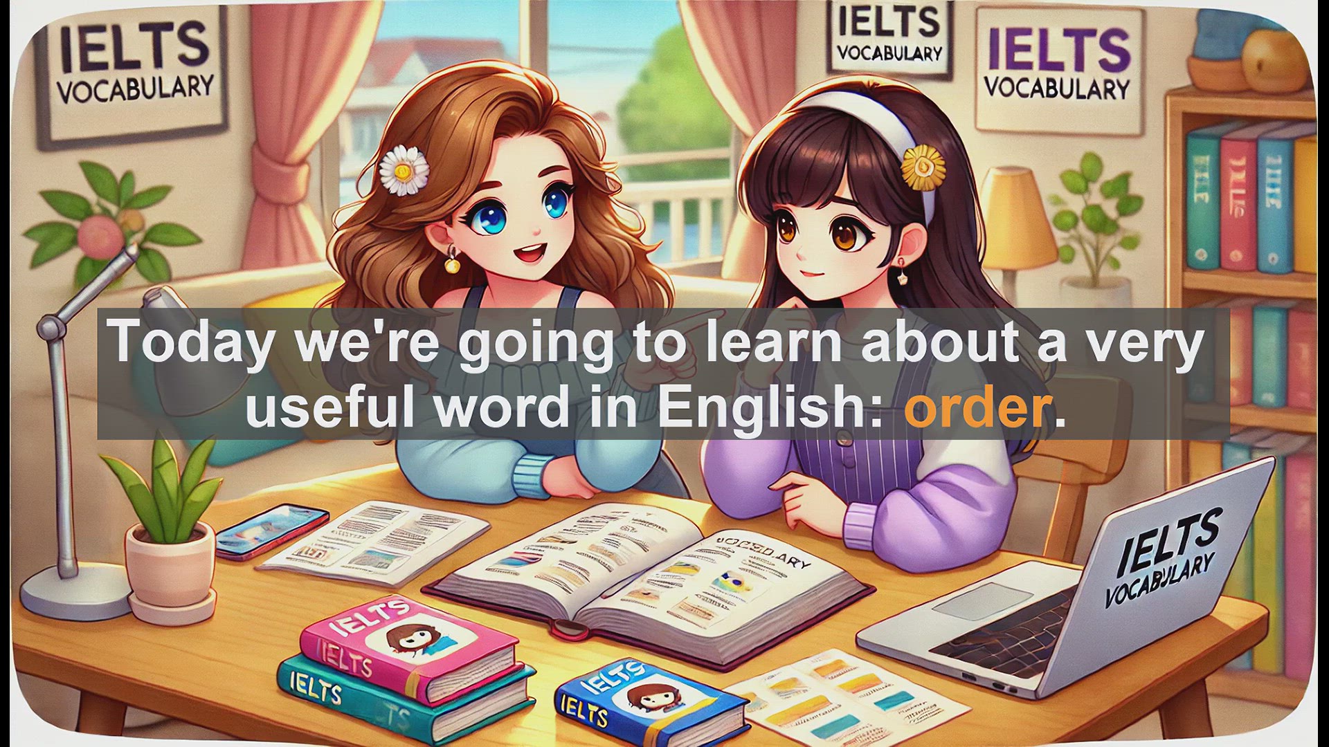 'Video thumbnail for 2500 Must Know IELTS 5.5 Vocabulary - Understanding the Word 'Order' in English'