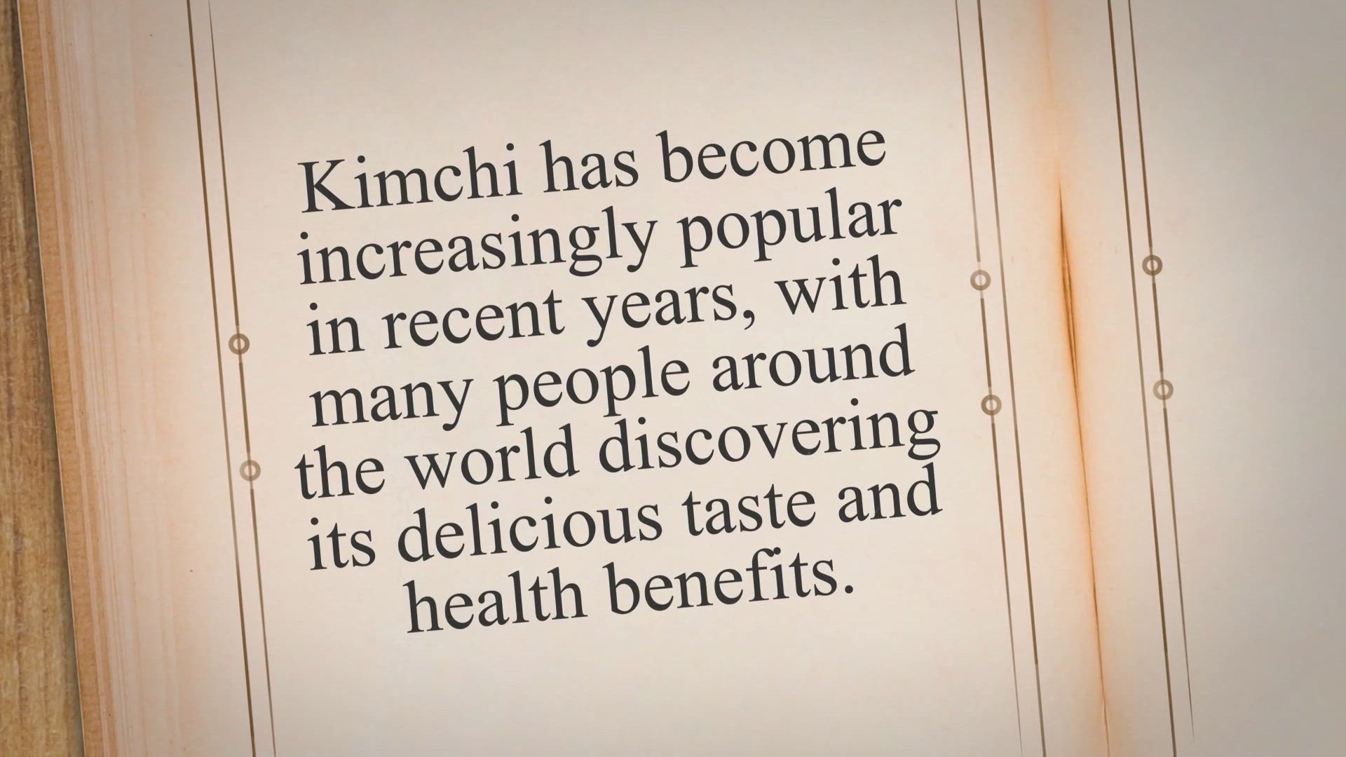 Video thumbnail for Discover the Rich History and Delicious Recipe of Kimchi: A Step-by-Step Guide