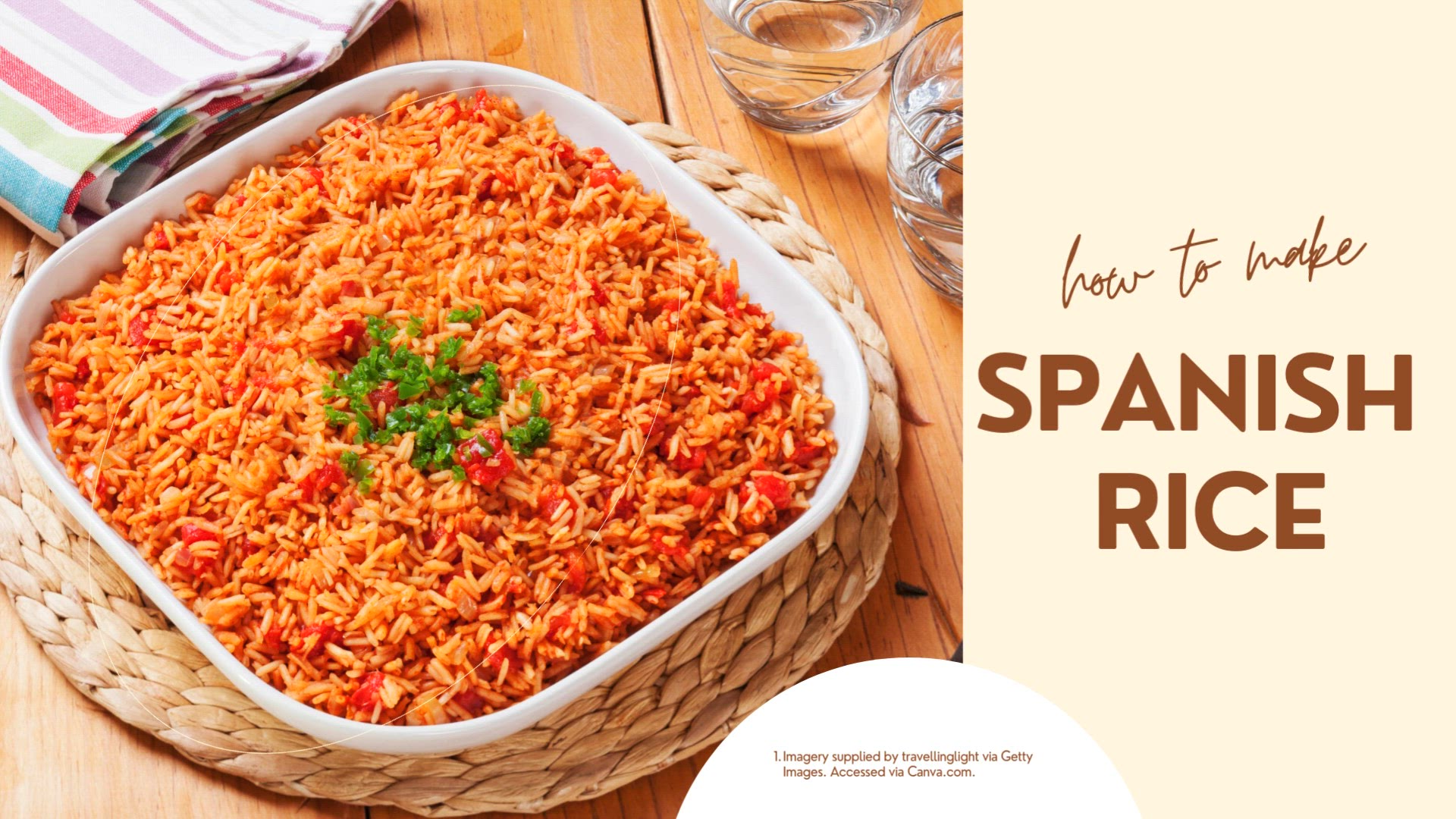 'Video thumbnail for Spanish Rice'