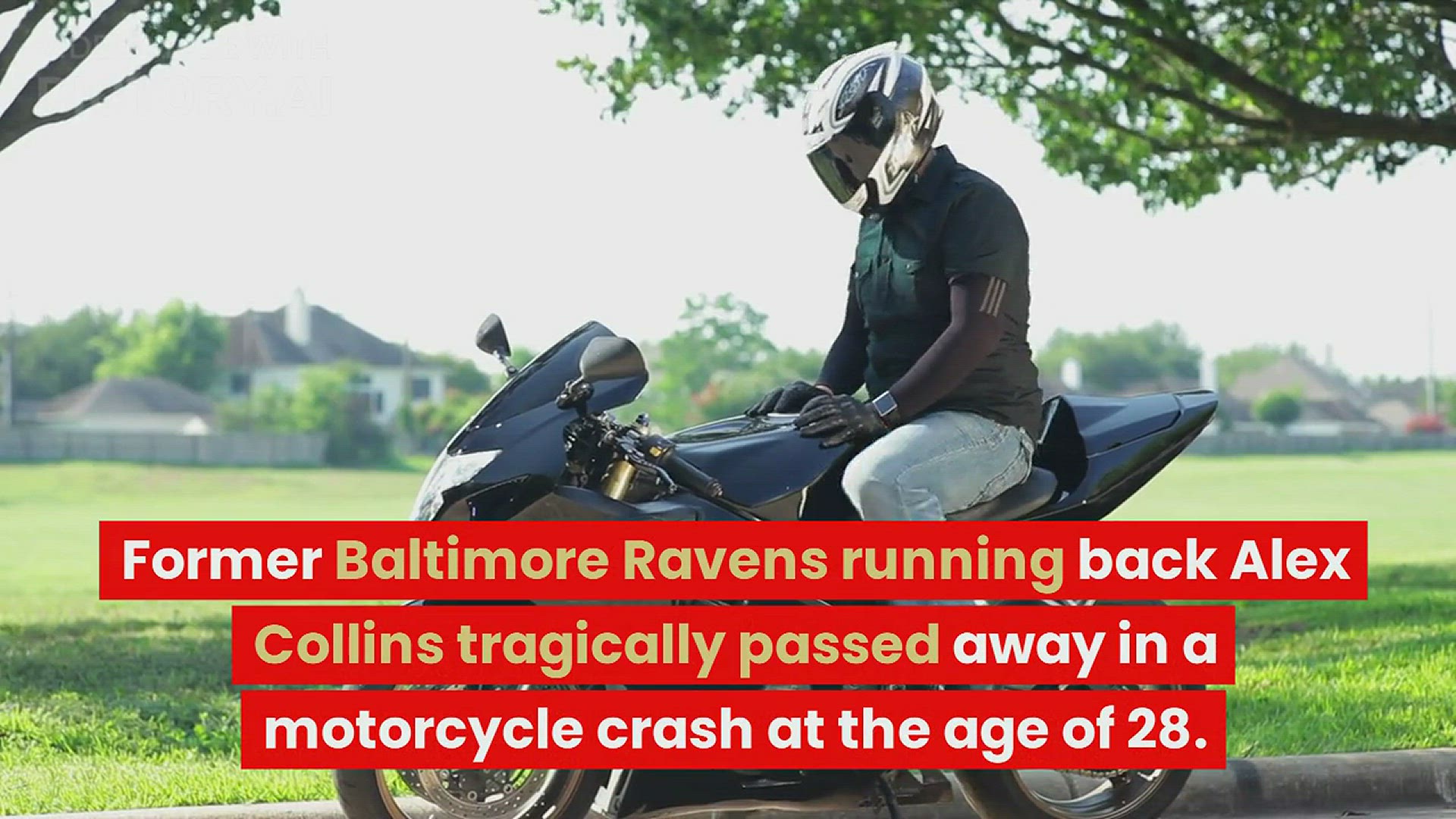 'Video thumbnail for Alex Collins: Cause of death, net worth, age, college, NFL, relationship and more'