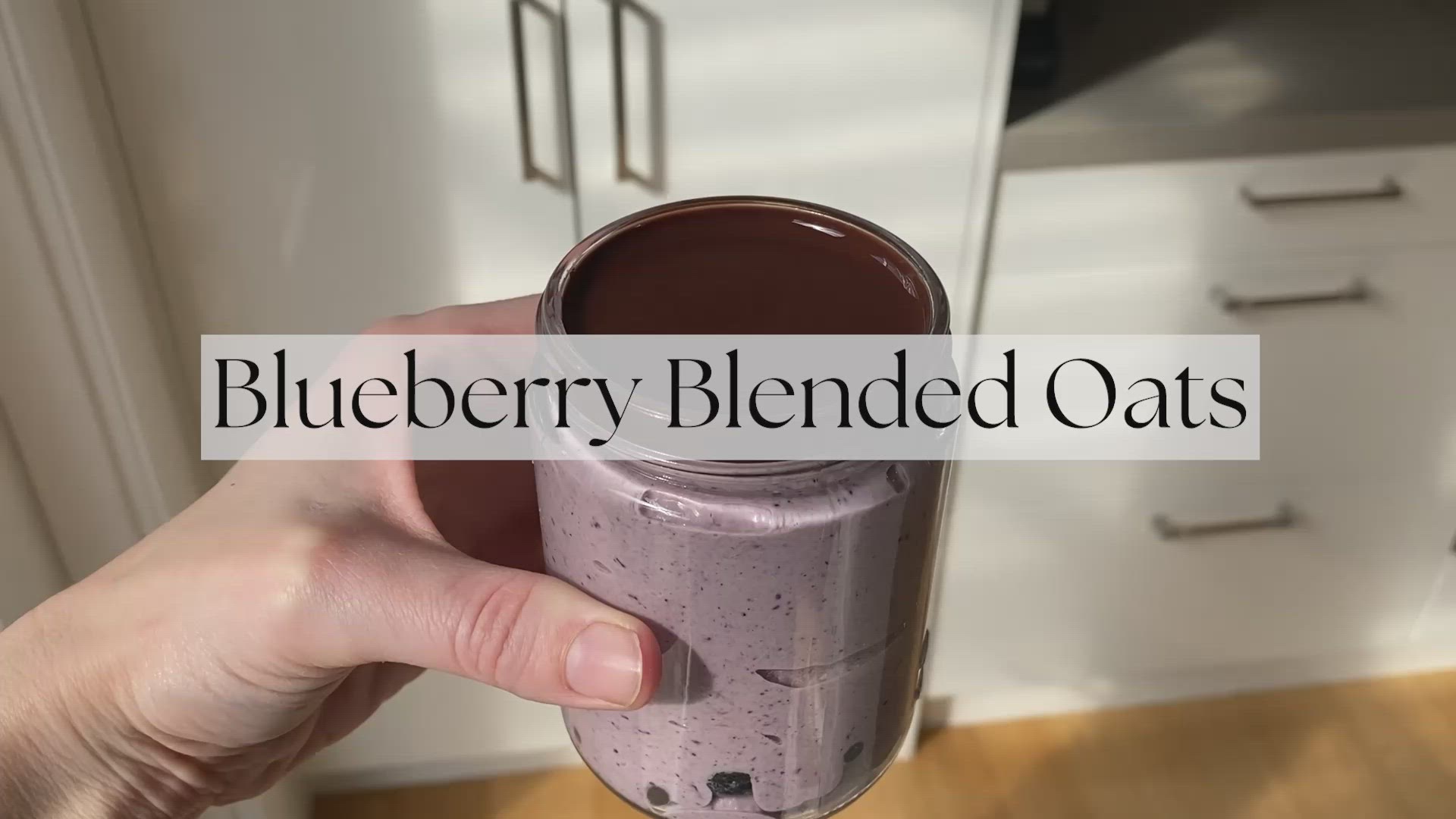 'Video thumbnail for Blueberry Overnight Oats'