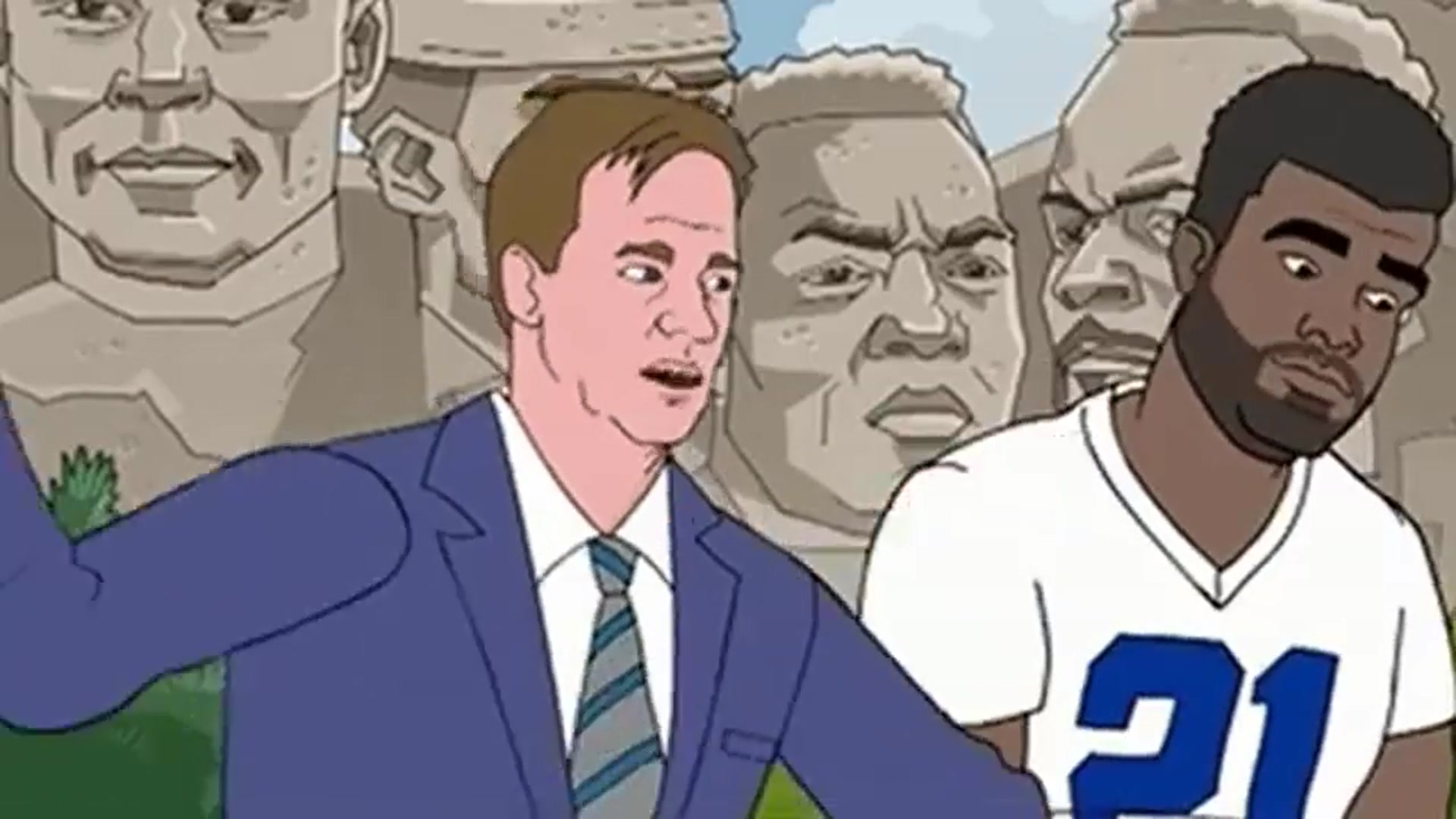 'Video thumbnail for law nation sports: ezekiel elliott's cowboys training camp holdout over contract demands'