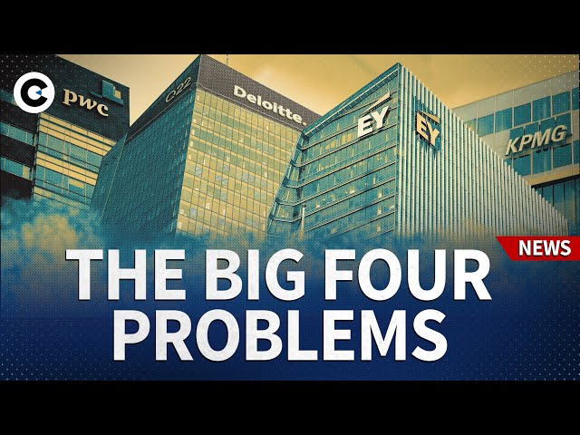 Video thumbnail for More fines for Big Four: Why KPMG, EY, PwC and Deloitte aren't profitable