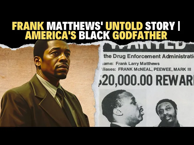 'Video thumbnail for The $100M Drug Lord Who Vanished: Frank Matthews' Untold Story | America's Black Godfather'