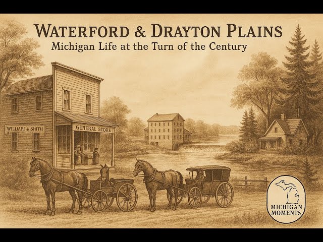 Video thumbnail for Waterford & Drayton Plains: Michigan Life at the Turn of the Century
