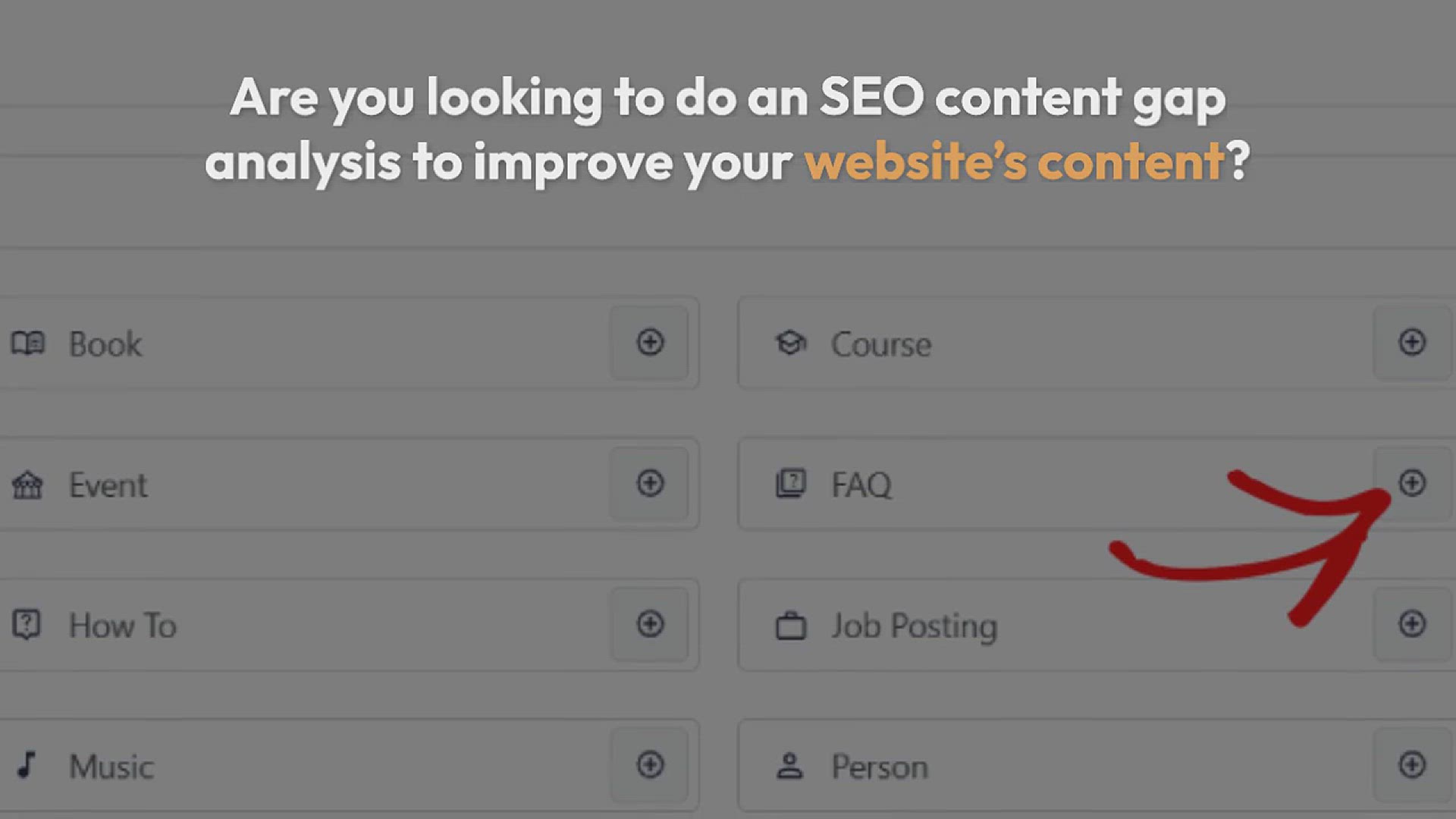 'Video thumbnail for How to Do a SEO Content Gap Analysis (Beginner’s Guide)'