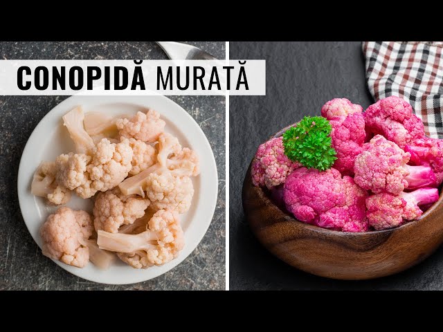 'Video thumbnail for Rețeta de conopidă murată în saramură, în 2 variante | Bucate Aromate'
