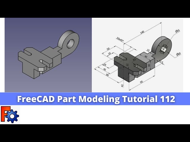 'Video thumbnail for FreeCAD Part Modeling Tutorial 112 | FreeCAD Tutorial | Mechnexus |'