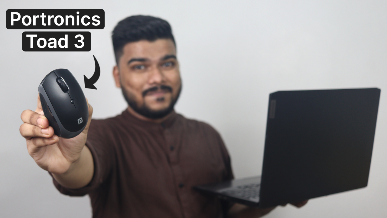 'Video thumbnail for Useful Wireless Mouse for Laptop Users | Portronics Toad 3 Review'