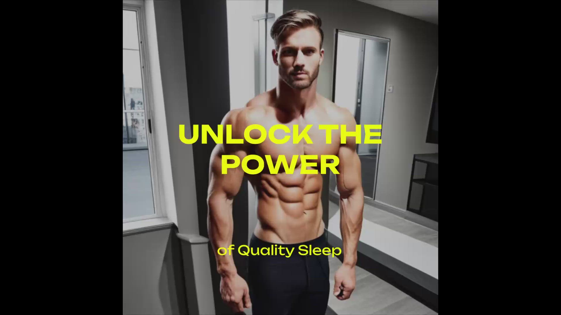'Video thumbnail for sleep for muscle building'