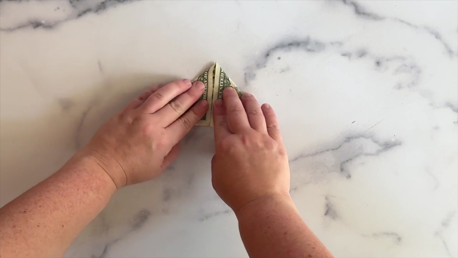 'Video thumbnail for She lays 5 dollar bills on the table for this BRILLIANT idea!'