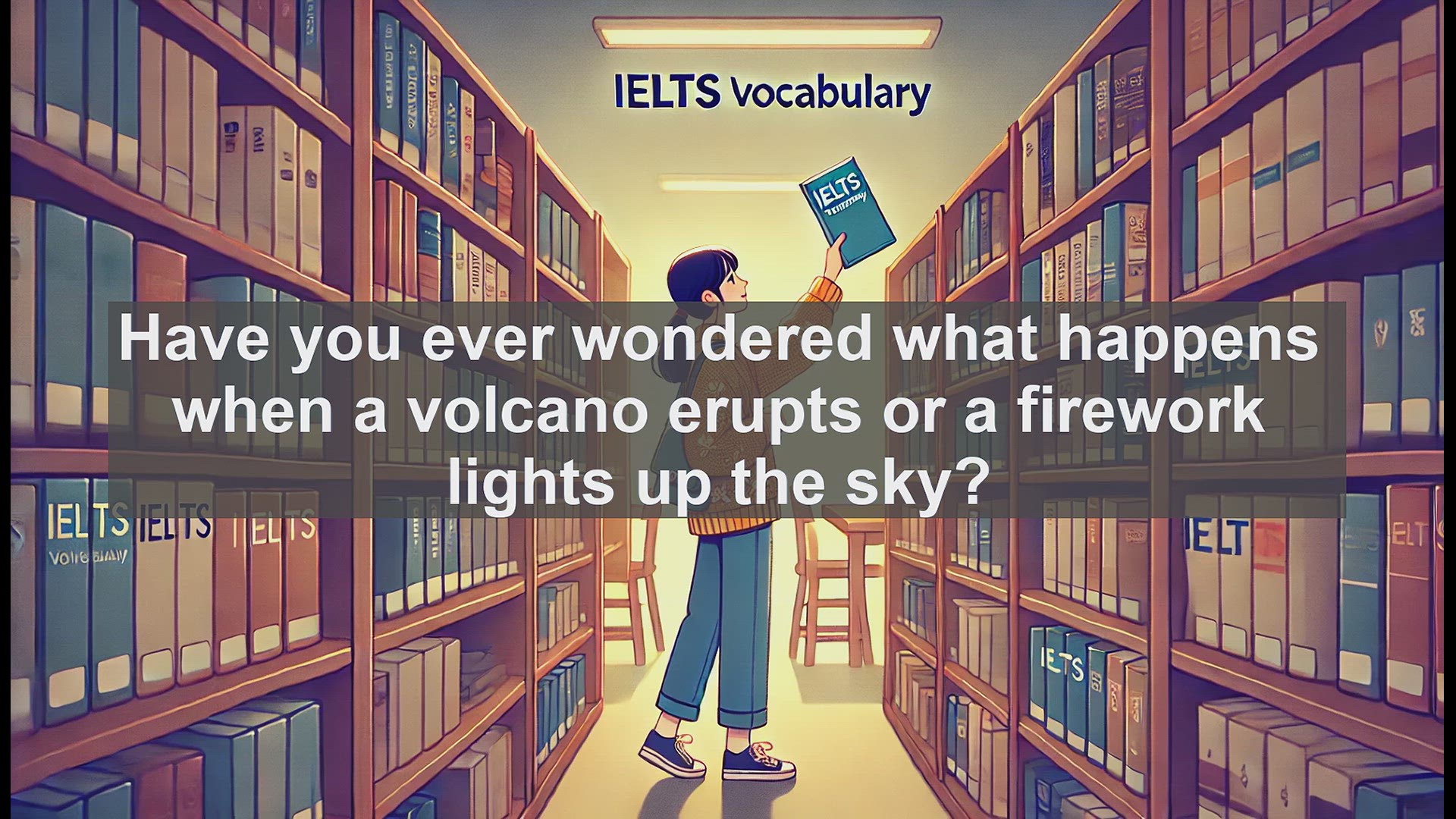 'Video thumbnail for 2500 Must Know IELTS 5.5 Vocabulary - Understanding 'Explode': From Volcanoes to Vocabulary'