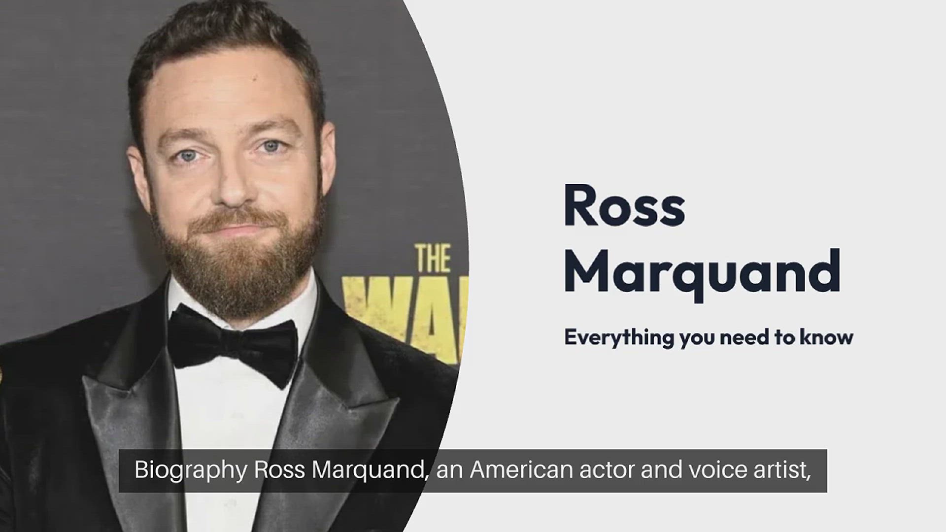 Ross Marquand: Net Worth, Age, Career, Bio & More – Inside Scoop!