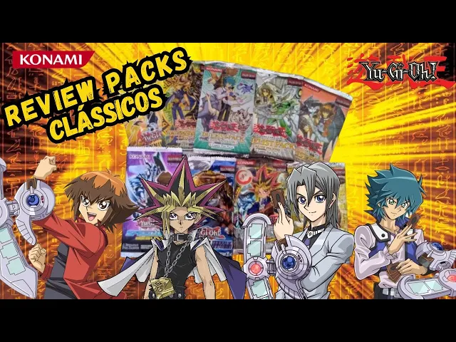 Video thumbnail for Melhores PACKS LENDÁRIOS Clássicos de Yu Gi OH! e GX DUELIST Pack anos 2006 a 2016!
