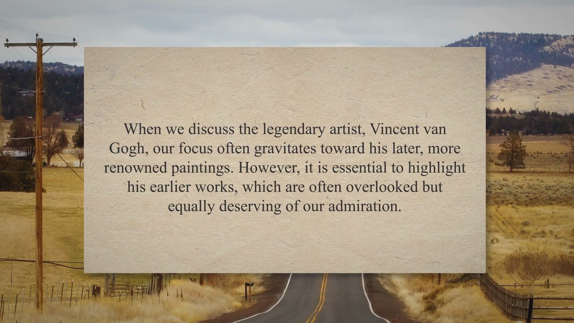 Video thumbnail for Vincent Van Gogh’s First Painting - The Potato Eaters