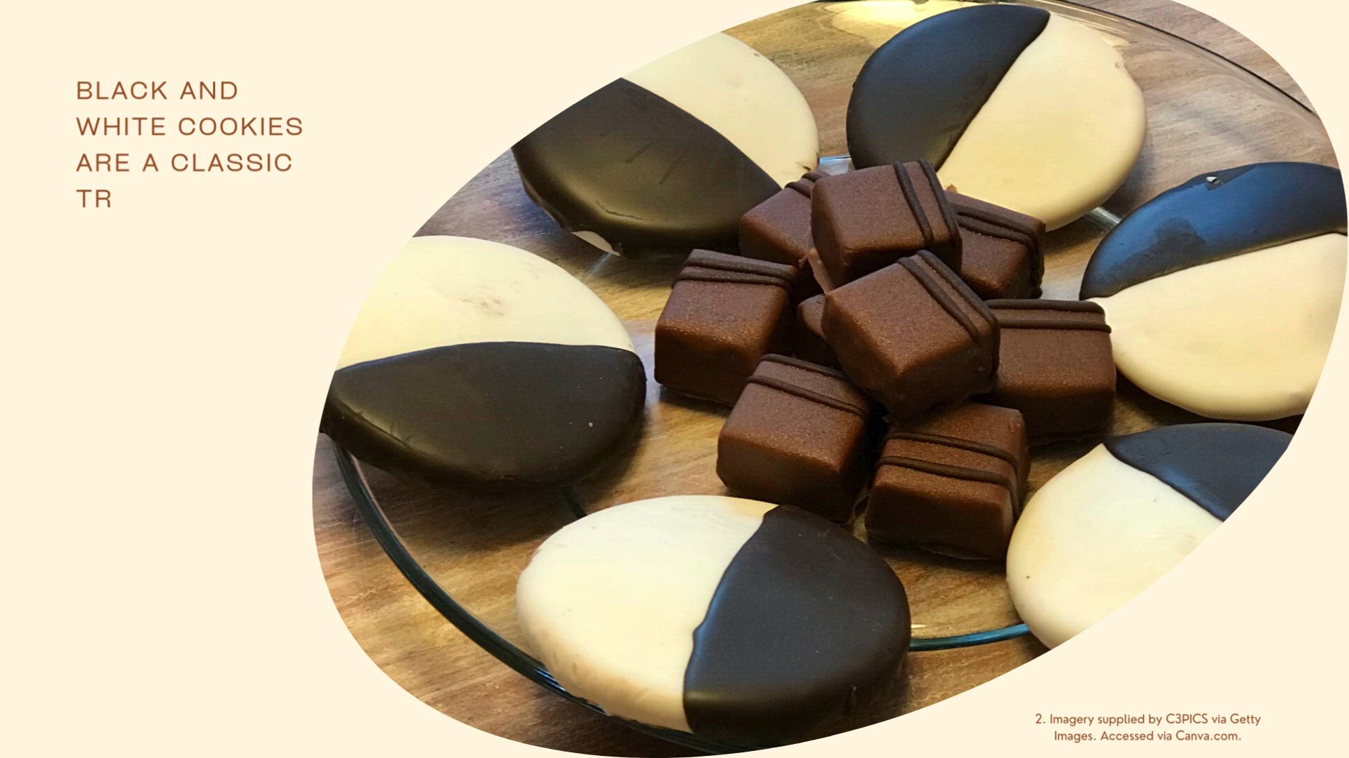 'Video thumbnail for Black and White Cookies Recipe'