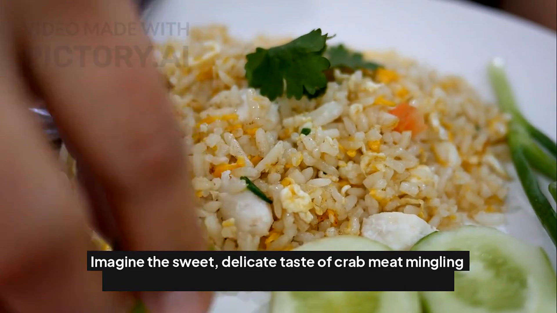 Video thumbnail for Savor the Sea A Delightful Crab Fried Rice Recipe
