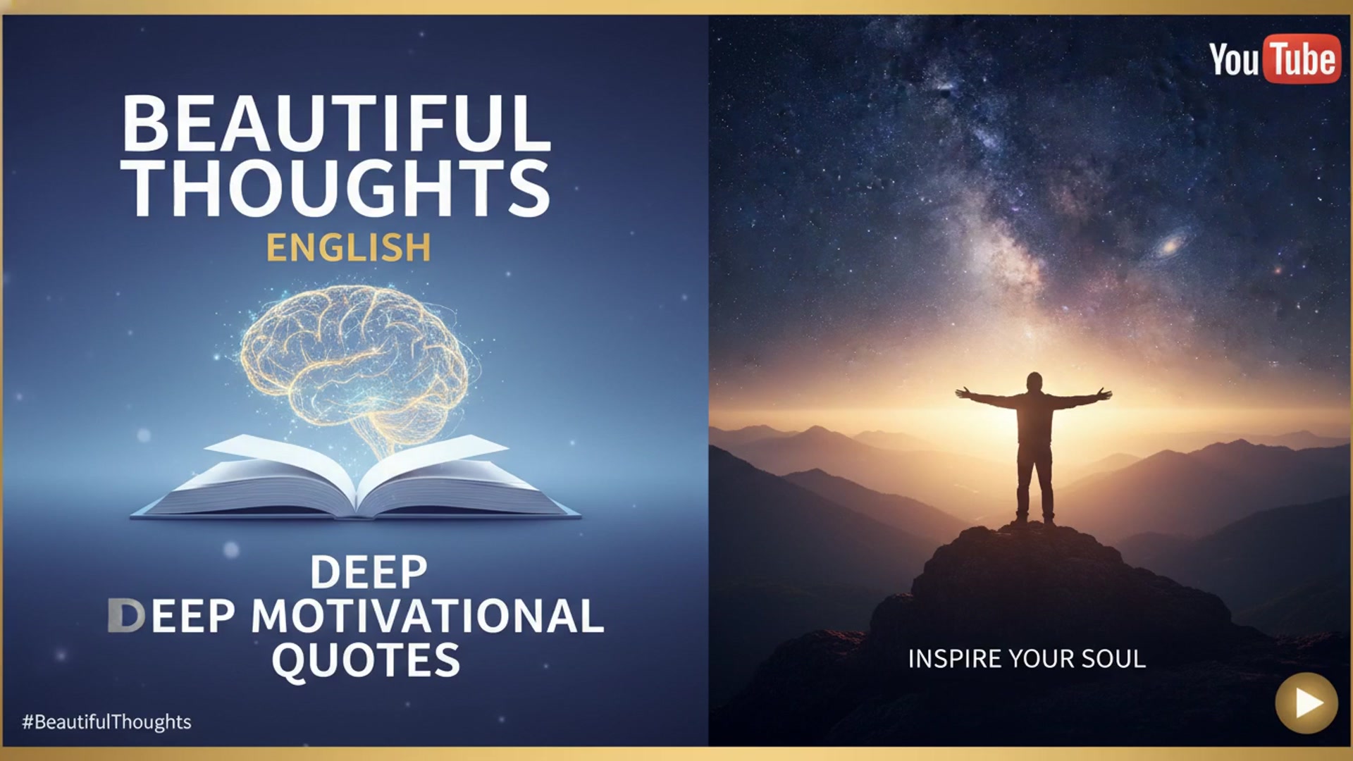 Video thumbnail for Beautiful Thoughts in English | Deep Motivational Quotes to Inspire Your Soul