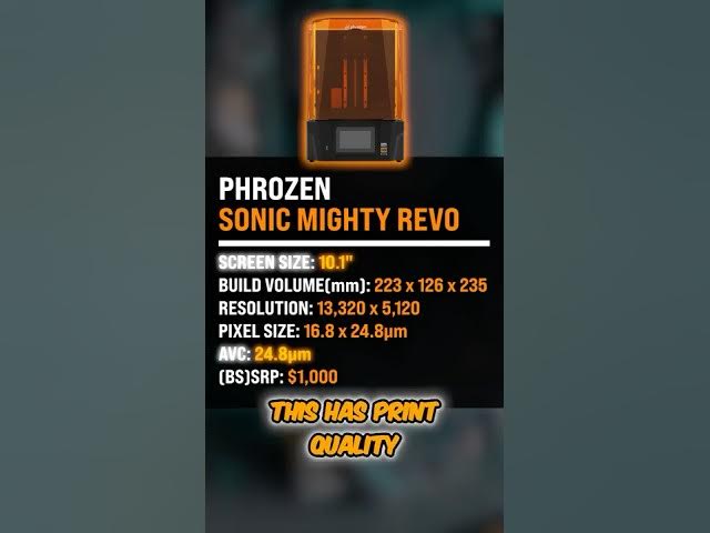 Video thumbnail for Phrozen Sonic Mighty Revo 14k One-Minute-Review