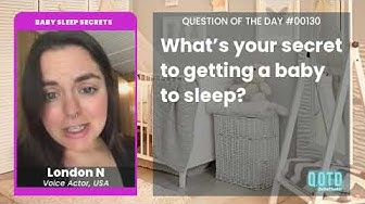 Video thumbnail for London says the key to sleeping babies is singing!