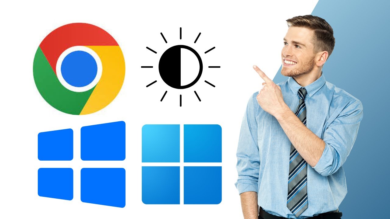 'Video thumbnail for How to Enable Dark Mode in Google Chrome on Windows 11 or 10 | GearUpWindows Tutorial'