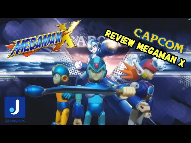 Video thumbnail for MEGAMAN X E MEGAMAN Clássicos ano (2005) Jazwares Review