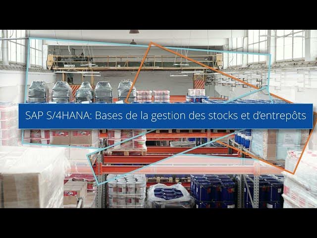'Video thumbnail for SAP S/4HANA : Bases de la Gestion des Stocks et D'Entrepôts'