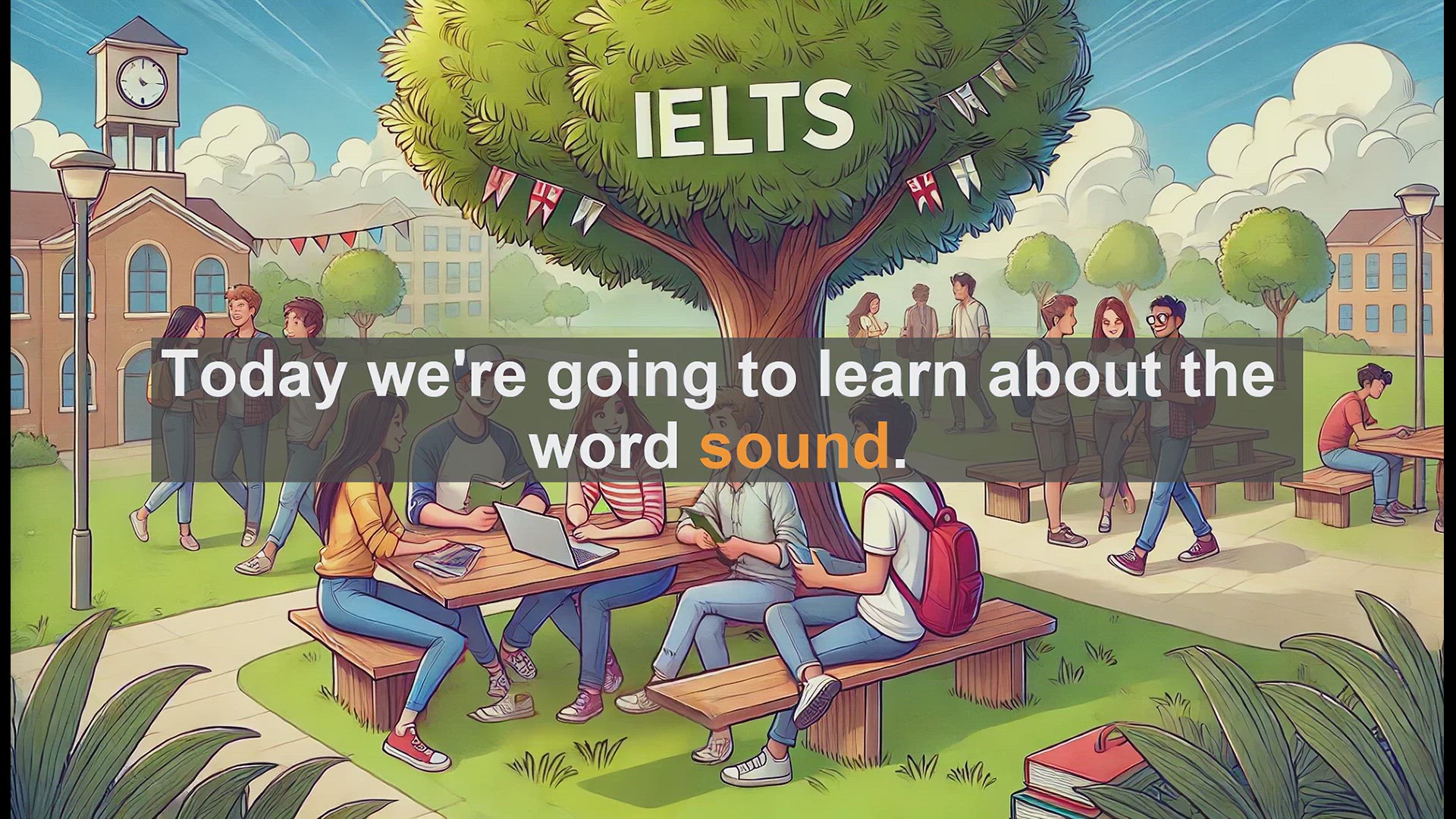 'Video thumbnail for 2500 Must Know IELTS 5.5 Vocabulary - Understanding the Word 'Sound' in English'
