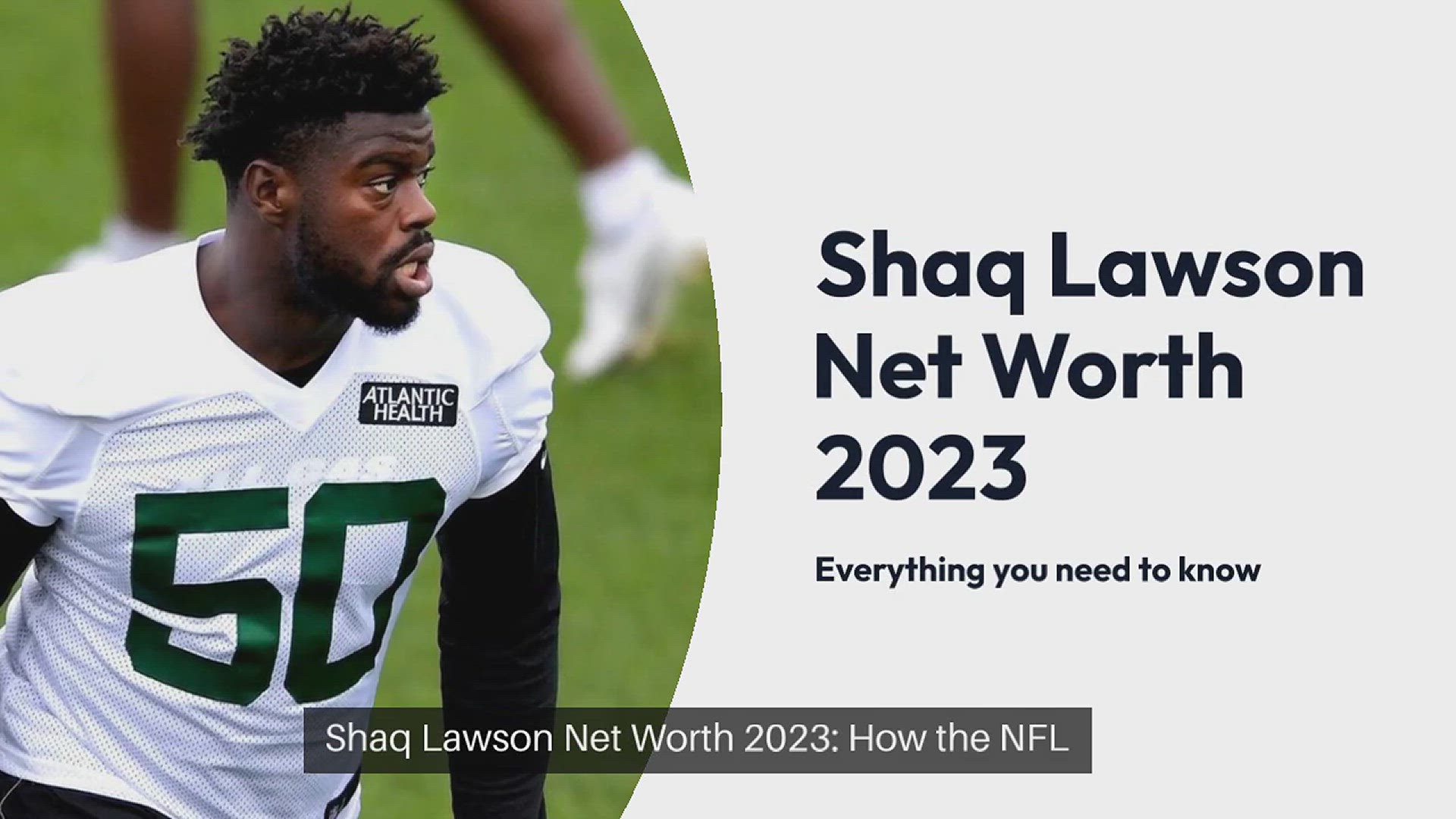 'Video thumbnail for Shaq Lawson Net Worth 2023: How the NFL Star made His Wealth'