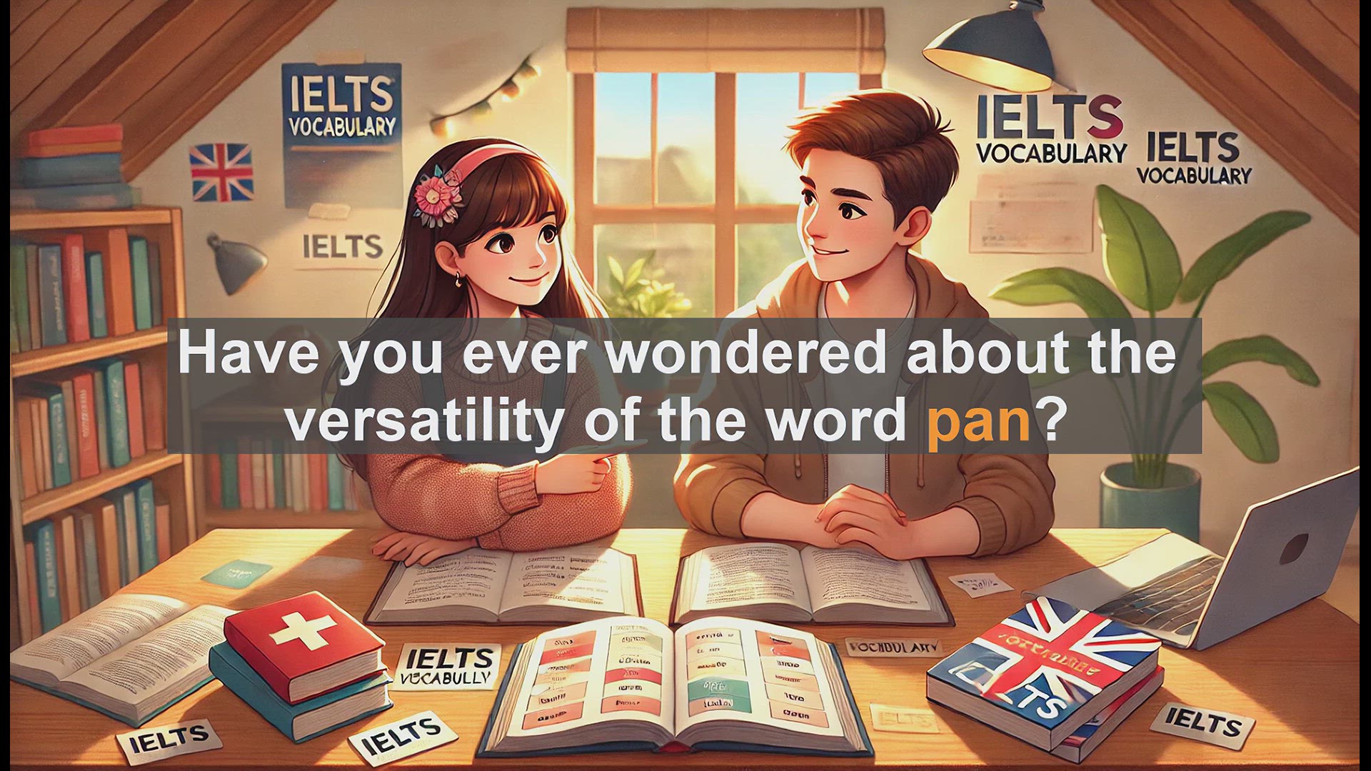 'Video thumbnail for 2500 Must Know IELTS 5.5 Vocabulary - The Many Meanings of 'Pan': Boost Your IELTS Vocabulary'