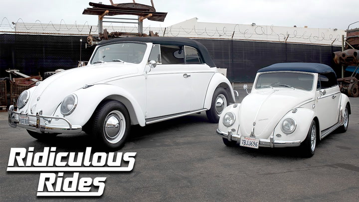 Video thumbnail for We Built A Giant VW Beetle