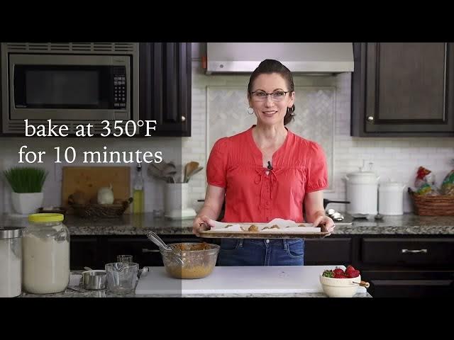 Video thumbnail for EASY Strawberry Cheesecake Cottage Cheese Ice Cream Sandwiches ¦ Gluten Free Graham Cracker Cookies