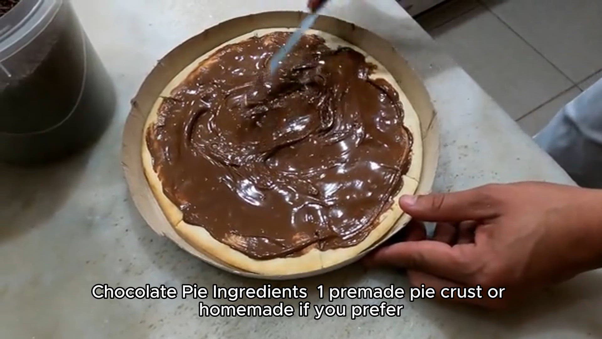 Video thumbnail for Chocolate Pie Recipe
