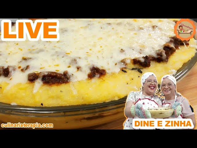 'Video thumbnail for Polenta Cremosa Recheada com Carne e Queijo'